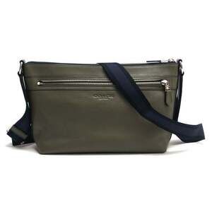 Coach Charles Transit crossbody bag/shoulder bag, dark green